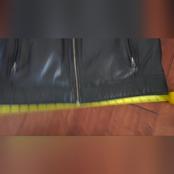 Mens Genuine Leather Jacket L - Picture 9 of 10